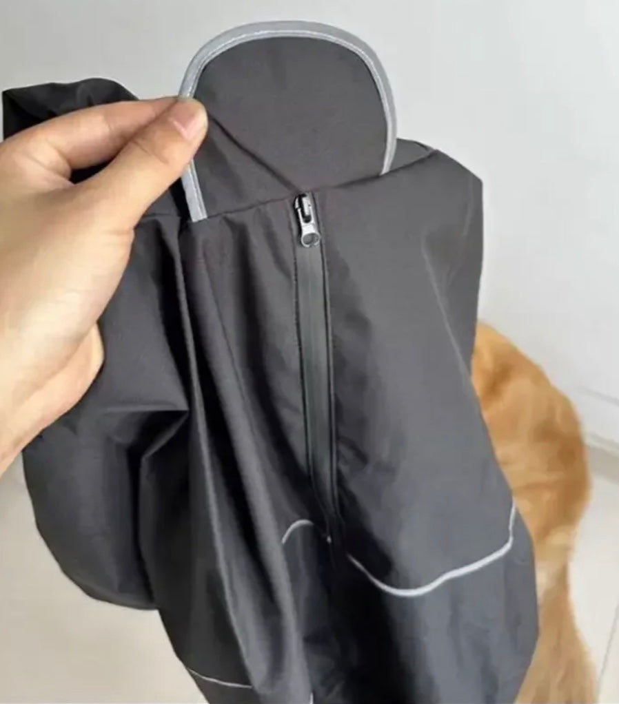 Waterproof Full-Body Dog Jacket – All-Weather Protection