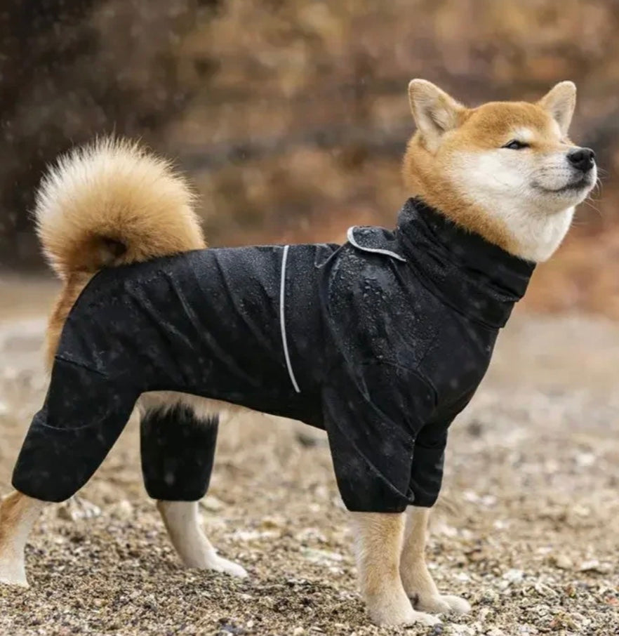 Waterproof Full-Body Dog Jacket – All-Weather Protection