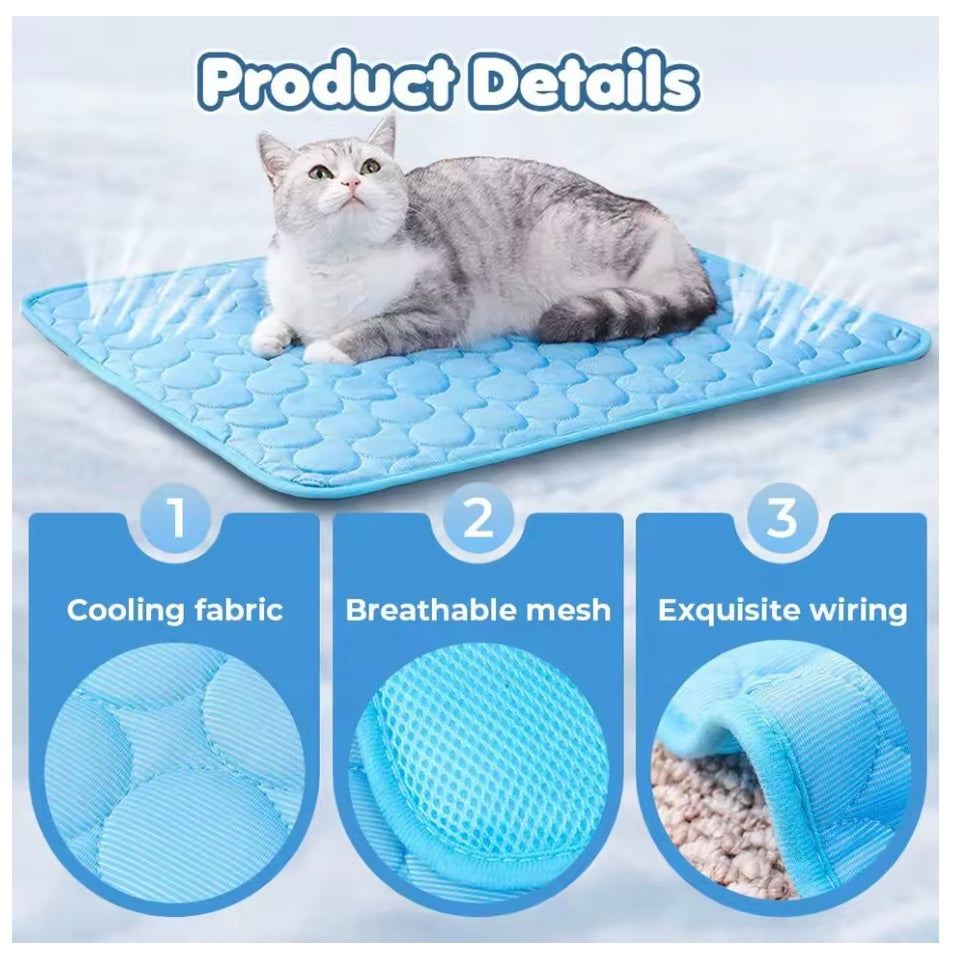 Pet Cooling Mat – Summer Chill Pad for Dogs & Cats