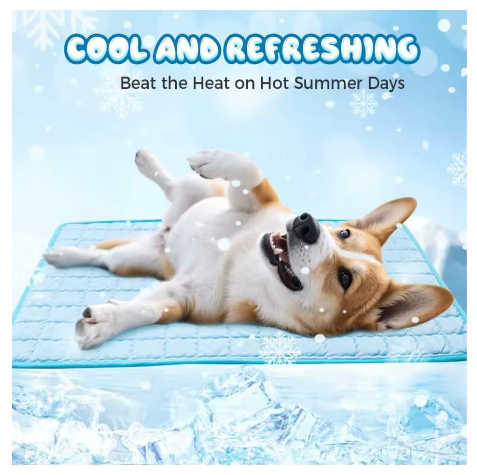 Pet Cooling Mat – Summer Chill Pad for Dogs & Cats